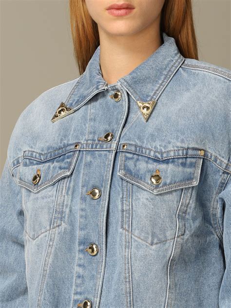 versace jacket jeans|Versace Jeans jacket women.